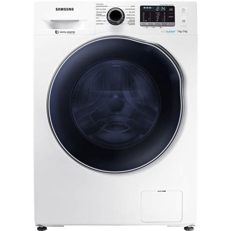 lave linge séchant hublot samsung ecobubble wd70j5a10aw|WW70 Eco Bubble Washer with Digital Inverter Motor, 7kg.